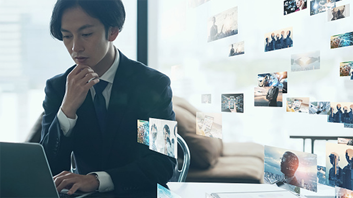 ユースケース① 生成AIを用いたテックタッチにより、より多くのお客さまに営業提案できるようになるのイメージ図